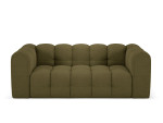 Sofa Micadoni Mellow, 193x106x75 cm, žalia