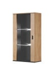 Cama hanging display cabinet SOHO lefkas oak/juodas