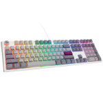 Ducky One 3 Mist Pilkas klaviatūra žaidimams, RGB LED – MX–Raudona – US išdėstymas