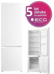 Šaldytuvas ECG ERB 21732 WE fridge-šaldiklis, 197/65 l