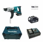 Suktuvas Makita DFR 550 RMJ, 18V, su akumuliatoriumi ir įkrovikliu