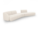 Modulinė sofa Micadoni Miley, balta