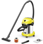 Sauso-drėgno valymo siurblys Karcher WD 3-18 S; 18 V (be akumuliatoriaus ir pakrovėjo)