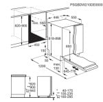 Įmontuojama indaplovė Electrolux KEMB3301L