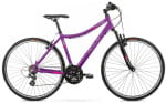 Dviratis Romet Orkan D 2024 violet-pink-17" / M (Dydis: 17" / M)