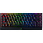 Žaidimų klaviatūra, Razer BlackWidow V3 Mini HyperSpeed, Yellow Switch, Juoda, RU