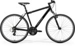 Dviratis Merida Crossway 10-V I1 juodas(sidabrinis)-55 cm / L (Dydis: 55 cm / L)