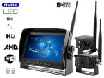 Nvox 7 colių ahd lcd automobilinis DVR monitorius su palaikymu 2 bevielėms kameroms 12v 24v