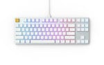 Glorious PC Gaming Race GMMK TKL White Ice Edition Gateron Brown