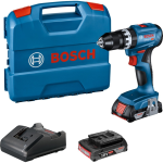 Bosch GSB 18V-45 2x 2.0Ah, GAL 18V-20, L-Case