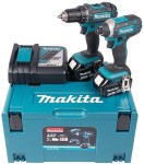 Makita įrankių komplektas DLX2127MJ 18V 2X4,0Ah Li-ion (DDF482+DTD152)