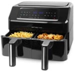 Gruzdintuvė beztłuszczowa Emerio Emerio Heißluftfritteuse, Smart Fryer, 3,6+3,6L, Cool touch