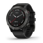 Garmin fēnix® 6 Sapphire Carbon Grey DLC/Black