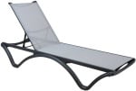 Deck chair KIWI pilkas