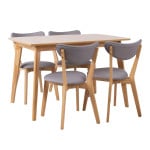 Dining set JONNA table, 4 chairs (10515)