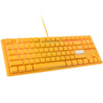 Ducky One 3 Geltona TKL klaviatūra žaidimams, RGB LED – MX–Clear – US išdėstymas