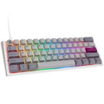 Ducky One 3 Mist Pilkas Mini klaviatūra žaidimams, RGB LED – MX–Brown – US išdėstymas