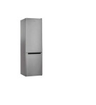 INDESIT | Šaldytuvas | LI9 S2E S | Energy efficiency class E | Free standing | Combi | Height 201.3 cm | Šaldytuvas net capacity 261 L | Šaldiklis net capacity 111 L | 39 dB | Stainless Steel