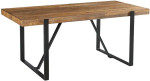 Dining table IRONBRIDGE 180x88xH76cm, pine