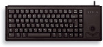 CHERRY G84-4400 TRACKBALL/Klaviatūra PS/2 Juodas