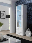 Cama display cabinet SOHO S1 baltas gloss