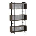 Pastatoma lentyna Kalune Design Bookshelf 382, tamsiai ruda/juoda