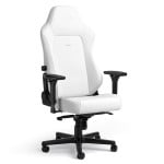 Žaidimų kėdė Noblechairs HERO High-tech faux leather Gaming Chair, Baltas Edition