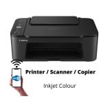 Prekė su pažeista pakuote.Canon PIXMA TS3450 MFP Wi-Fi Printer / Scanner / Copier inkjet color