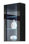 Cama hanging display cabinet SOHO juodas/juodas gloss