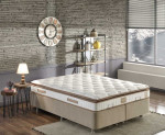 Kalune Design Čiužinys Queen 160x200 cm Double Size Padded Firm Mattress