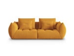 Sofa Besolux Bloom, geltonas