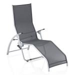 Sodo gultas Kettler Tampa Lounger, sidabrinis