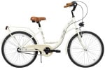 Dviratis AZIMUT Julie 24" 3-speed 2023 light cream