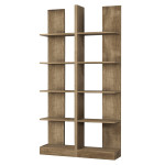 Pastatoma lentyna Kalune Design Bookshelf 835, tamsiai ruda