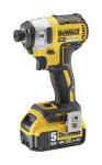 Dewalt Smūginis suktuvas DCF887P2, 18 V (2 x 5Ah) Li-ion XR, bešepetėlinis