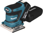 Makita DBO482Z Akumuliatorinis vibracinis šlifuoklis 18V, 114x102mm (Aliumininis pagrindas), Šlifavimo popieriaus dydis 114x102mm, Be akumuliatorių ir kroviklio!