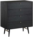 Dresser LUXEMBOURG 80x40xH90cm, juodas