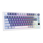 Mechanical keyboard Royal Kludge RKM75 RGB, Silver switch (blue)