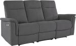 Sofa-reglaineris Loft24, pilka