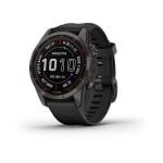 Garmin fēnix® 7S Sapphire Solar Carbon Gray DLC Titanium/Black