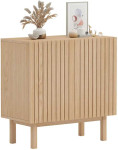 Sideboard SUNNY 80x40xH80cm, melamine oak