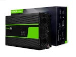 Green Cell galios keitiklis nuo 24 V iki 230 V 2000W/4000W grynos sinuso bangos