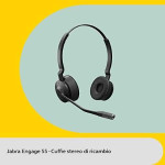 Ausinės su mikrofonu Jabra 14401-30 Juoda