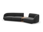 Modulinė sofa Micadoni Miley, pilka