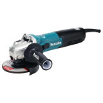 Makita GA5090X01 Kampinis šlifuoklis, 1900 W, 125 mm, SJS², AFT, 2800-11500 min-1, antivibracinė šoninė rankena