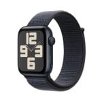 Apple Watch SE GPS 44mm Midnight Aluminium Case with Ink Sport Loop MXEP3ET/A