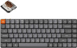 Keychron K3 Max QMK/VIA Wireless RGB - US išdėstymas - Hot-Swappable Low Profile Gateron Brown (K3M-H3) Belaidė Žaidimų Klaviatūra