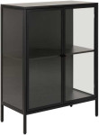 Ekranas cabinet NEWCASTLE 80x40xH98,7cm, juodas