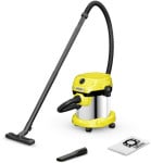 Dulkių siurblys Sauso-drėgno valymo siurblys Karcher WD 2 PLUS S V-15/4/18