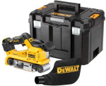 Juostinis šlifuoklis DeWalt DCW220NT-XJ; 18 V (be akumuliatoriaus ir pakrovėjo)